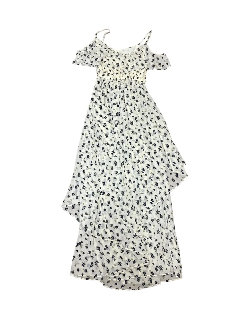 Abercrombie & Fitch Cottagecore Fairycore Boho Floral Romantic Dainty Maxi Dress